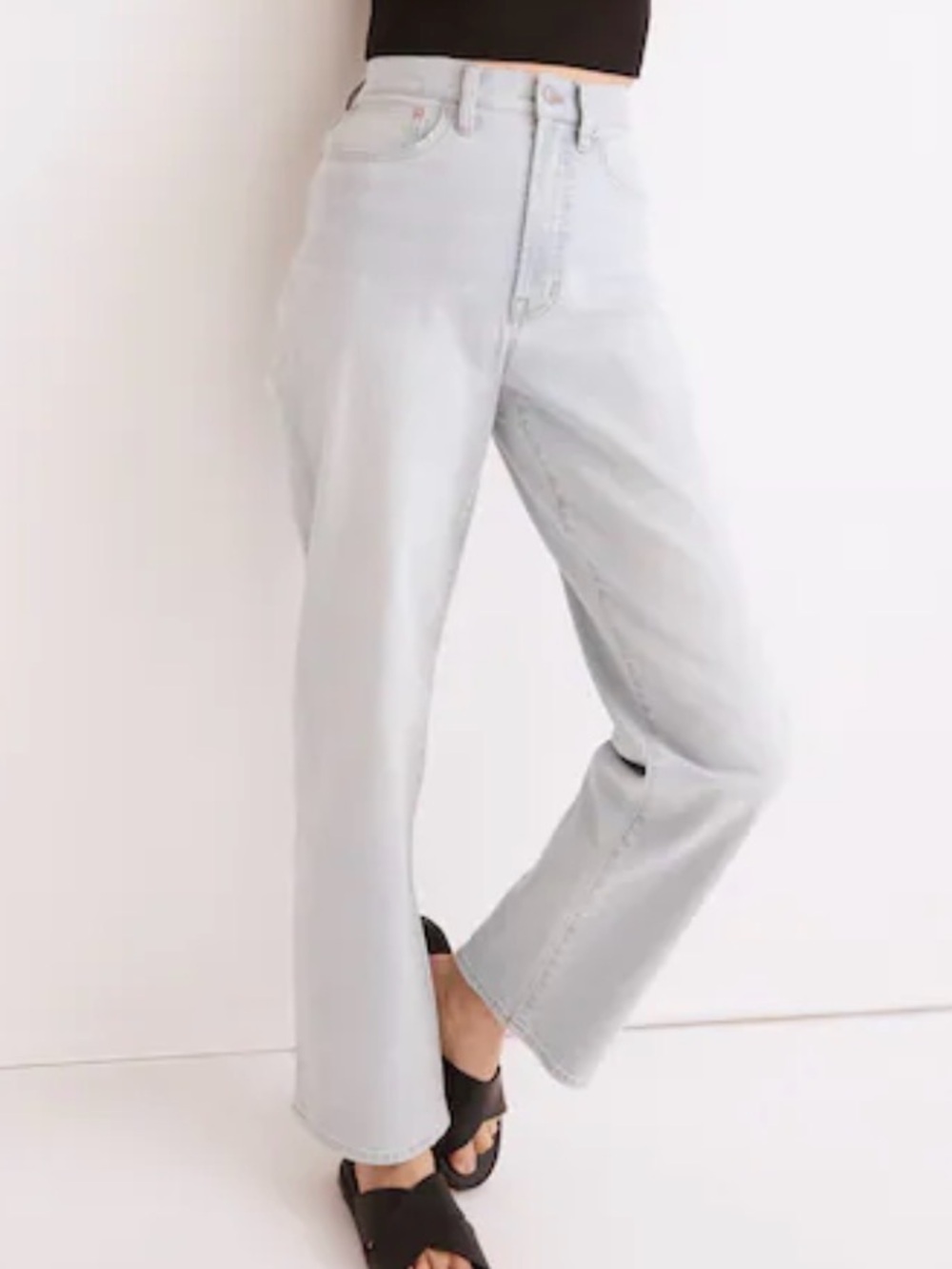 Madewell The Perfect Vintage Straight Jeans | Light Wash | Size 24P | NWOT